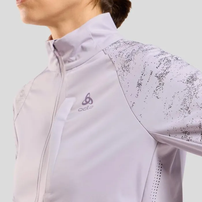 Odlo Jackets and Vests The Zeroweight Pro Warm Reflective Running Jacket 20 Misty Lilac 8211 Women