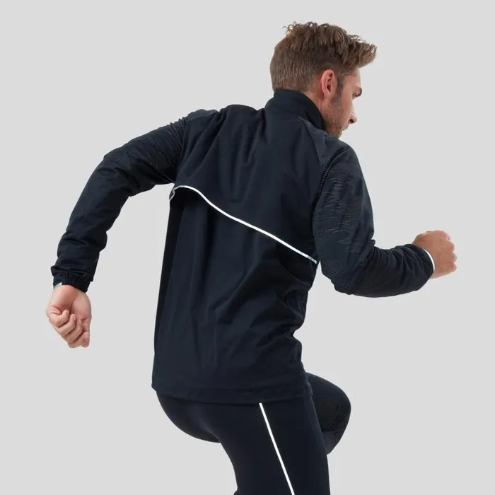 Odlo Jackets and Vests The Zeroweight Pro Warm Reflective Running Jacket Black 8211 Men