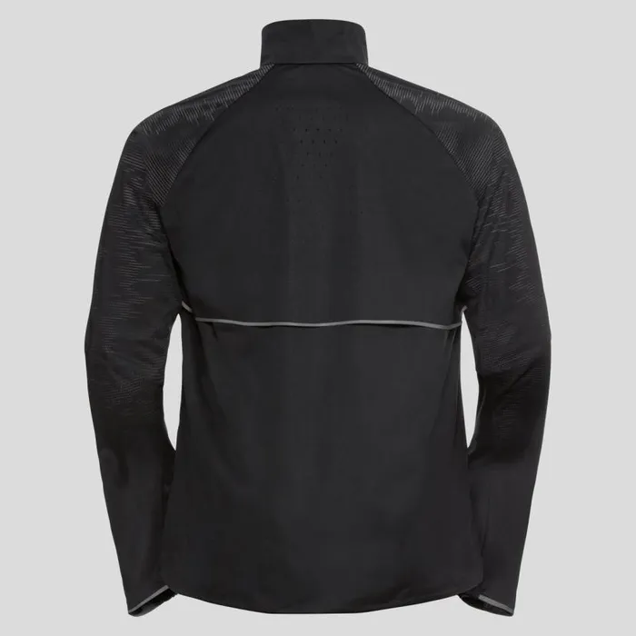 Odlo Jackets and Vests The Zeroweight Pro Warm Reflective Running Jacket Black 8211 Men