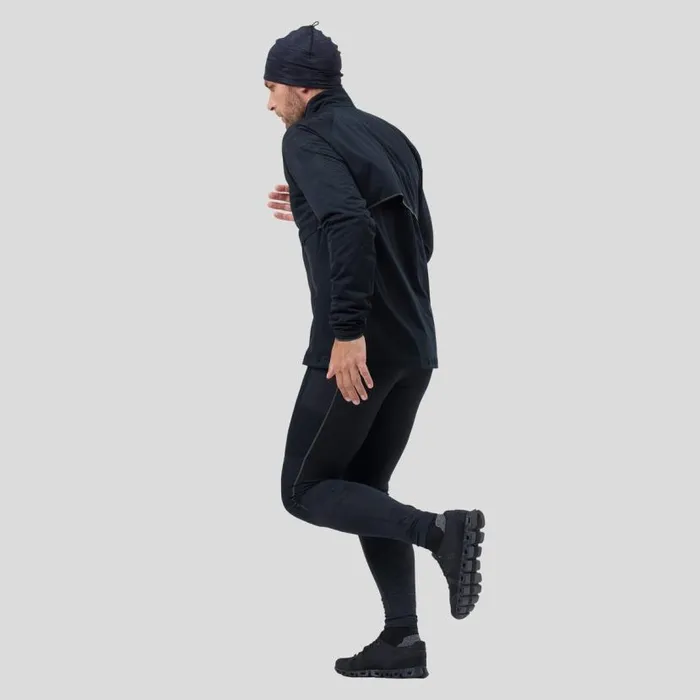 Odlo Jackets and Vests The Zeroweight Pro Warm Reflective Running Jacket Black 8211 Men
