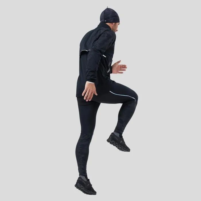 Odlo Jackets and Vests The Zeroweight Pro Warm Reflective Running Jacket Black 8211 Men