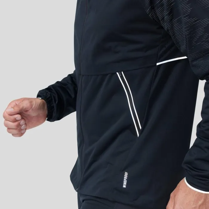 Odlo Jackets and Vests The Zeroweight Pro Warm Reflective Running Jacket Black 8211 Men