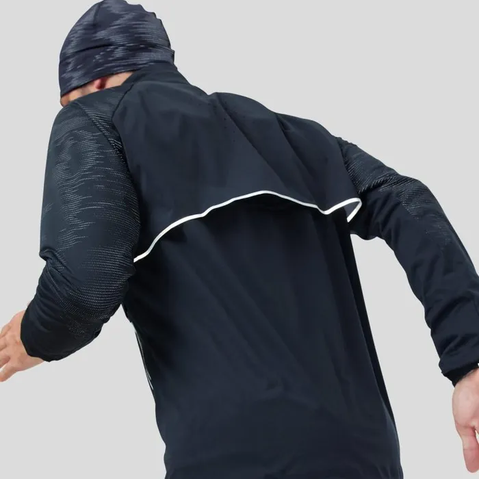Odlo Jackets and Vests The Zeroweight Pro Warm Reflective Running Jacket Black 8211 Men
