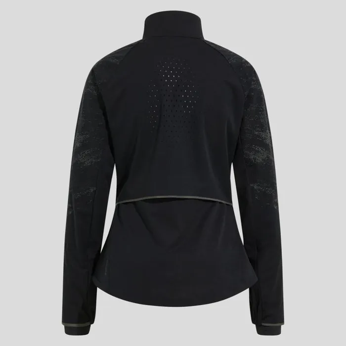 Odlo Jackets and Vests The Zeroweight Pro Warm Reflective Running Jacket Black 8211 Women
