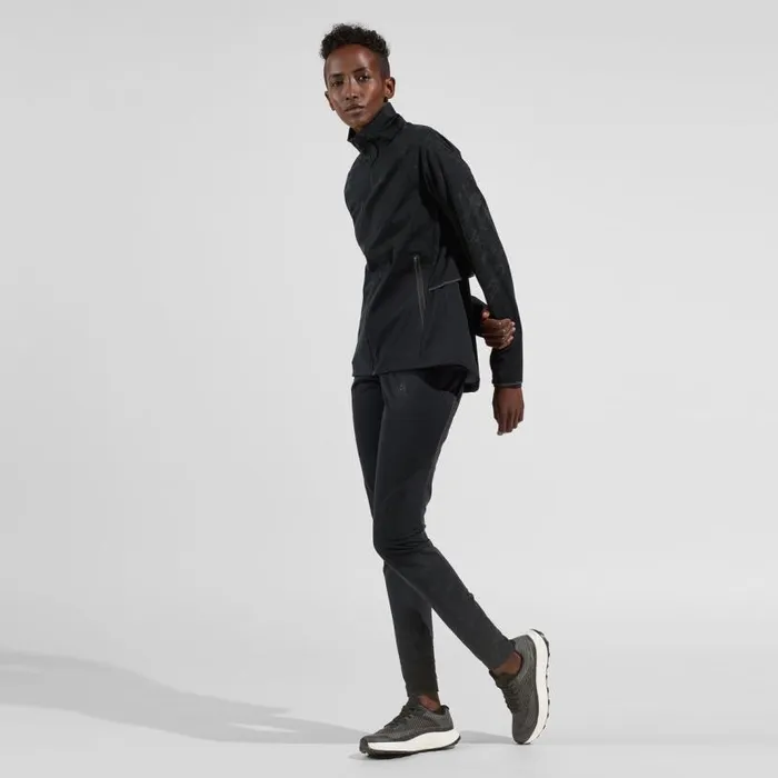 Odlo Jackets and Vests The Zeroweight Pro Warm Reflective Running Jacket Black 8211 Women