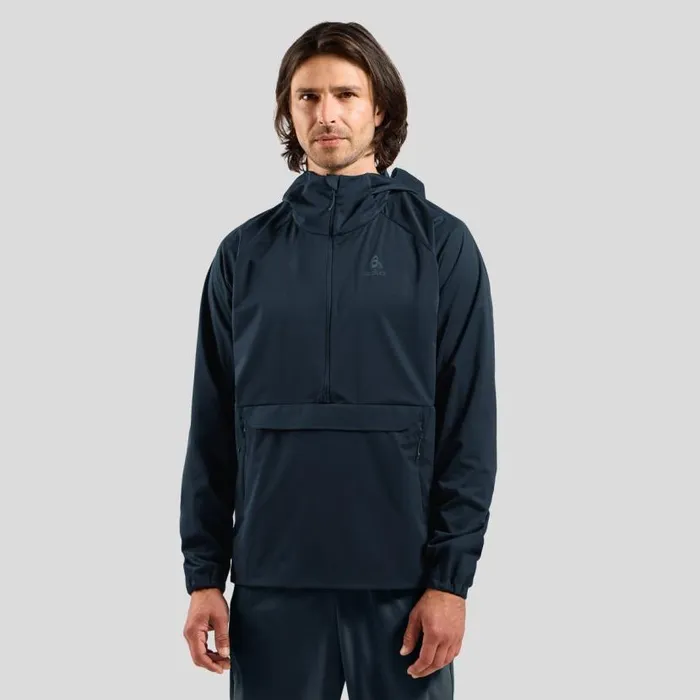Odlo Jackets and Vests The Zeroweight Pro Warm Windproof CrossCountry Anorak Dark Sapphire 8211 Men Odlo Jackets and Vests The Zeroweight Pro Warm Windproof CrossCountry Anorak Dark Sapphire 8211 Men