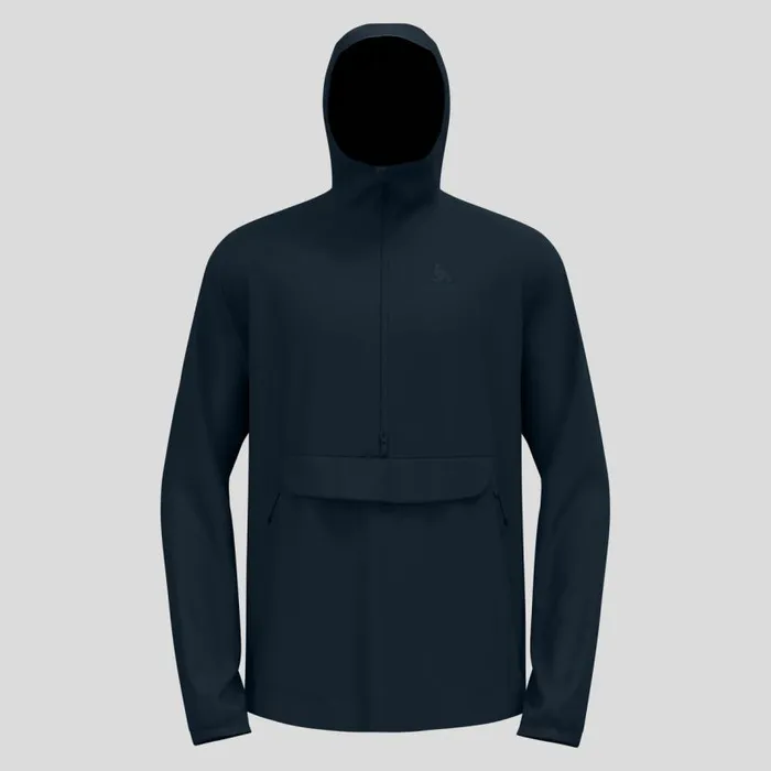 Odlo Jackets and Vests The Zeroweight Pro Warm Windproof CrossCountry Anorak Dark Sapphire 8211 Men