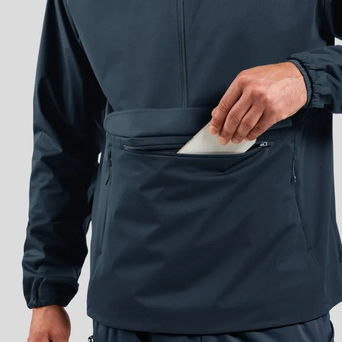 Odlo Jackets and Vests The Zeroweight Pro Warm Windproof CrossCountry Anorak Dark Sapphire 8211 Men