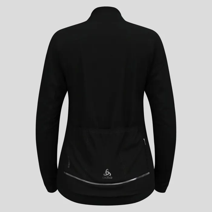 Odlo Jackets and Vests The Zeroweight Pro XWarm Cycling Jacket Black 8211 Women