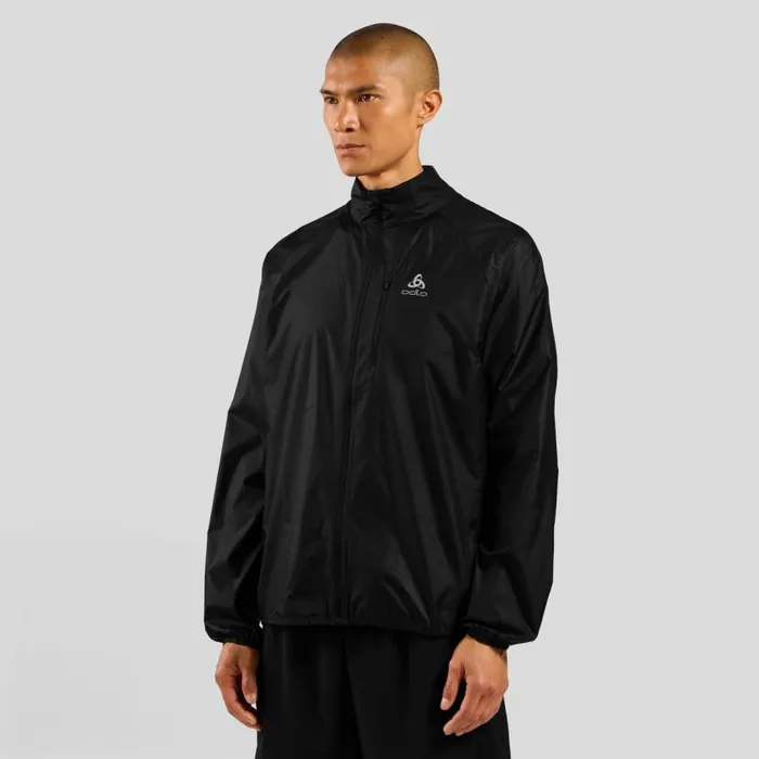 Odlo Jackets and Vests The Zeroweight Running Jacket Black 8211 Men