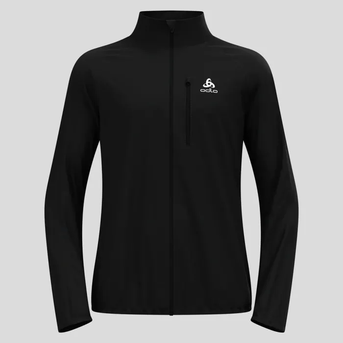 Odlo Jackets and Vests The Zeroweight Running Jacket Black 8211 Men