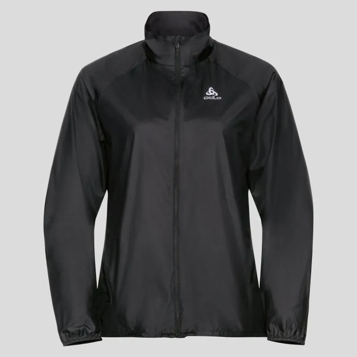 Odlo Jackets and Vests The Zeroweight Running Jacket Black 8211 Women