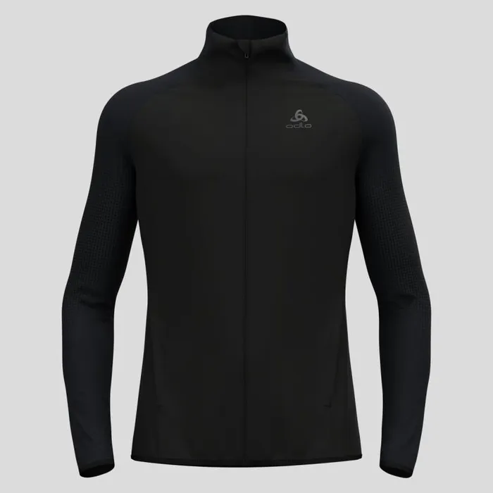 Odlo Jackets and Vests The Zeroweight Warm Hybrid Running Jacket 20 Black 8211 Men