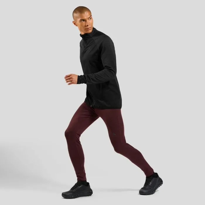 Odlo Jackets and Vests The Zeroweight Warm Hybrid Running Jacket 20 Black 8211 Men