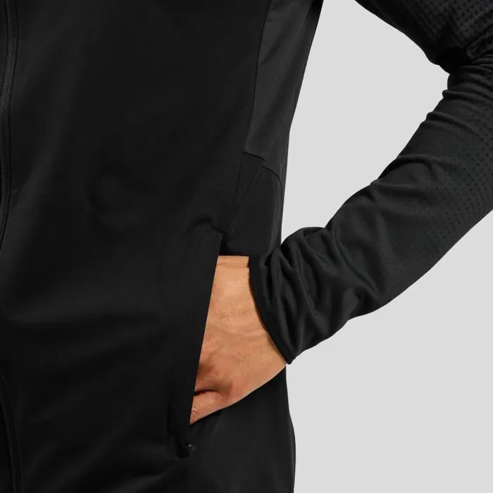 Odlo Jackets and Vests The Zeroweight Warm Hybrid Running Jacket 20 Black 8211 Men