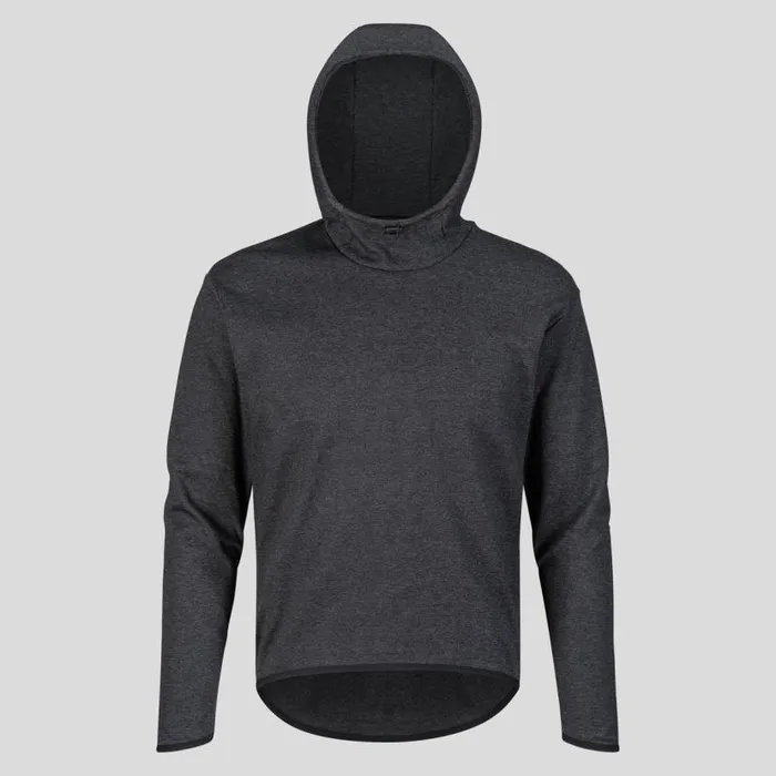 Odlo Mid Layers and Longsleeves The Active 365 Knit Hoody Dark Grey Melange 8211 Women