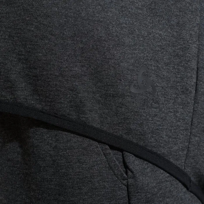 Odlo Mid Layers and Longsleeves The Active 365 Knit Hoody Dark Grey Melange 8211 Women