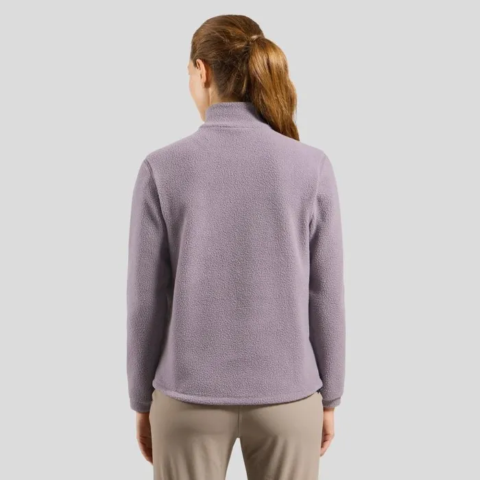 Odlo Mid Layers and Longsleeves The Ascent 365 High Pile Fleece Gray Ridge 8211 Women