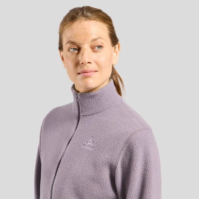 Odlo Mid Layers and Longsleeves The Ascent 365 High Pile Fleece Gray Ridge 8211 Women