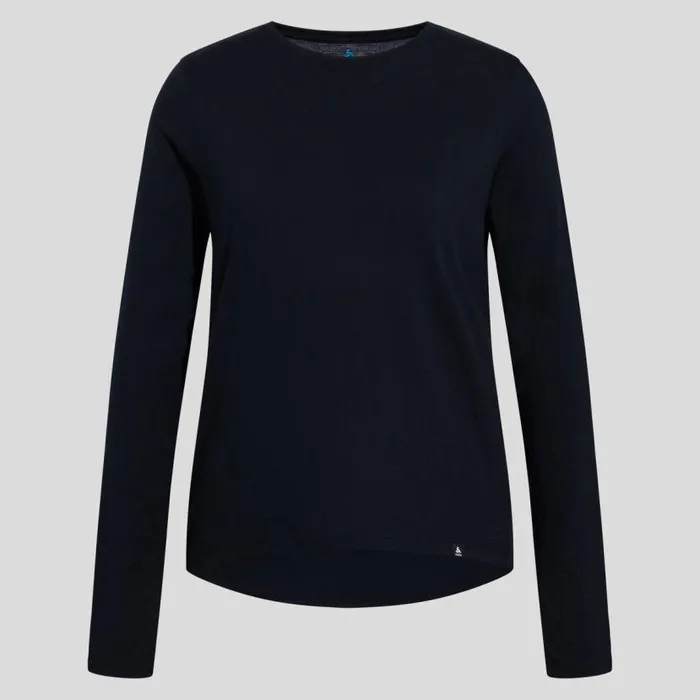 Odlo Mid Layers and Longsleeves The Ascent 365 Merino 200 Long Sleeve Black 8211 Women