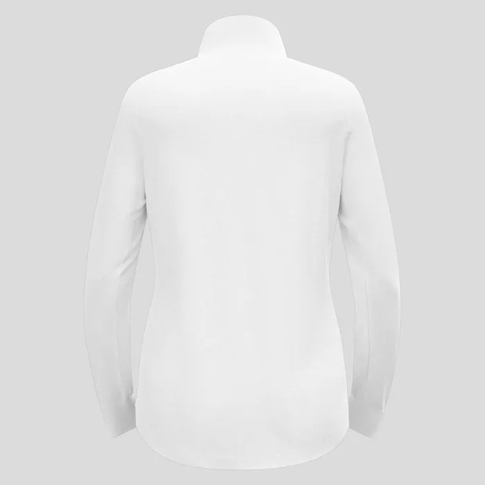 Odlo Mid Layers and Longsleeves The Berra HalfZip Mid Layer White 8211 Women