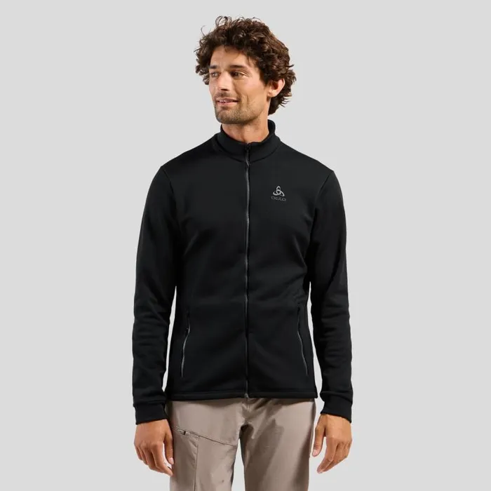 Odlo Mid Layers and Longsleeves The Berra Mid Layer Zip Black 8211 Men
