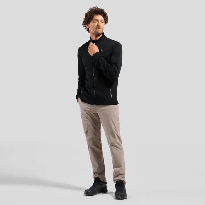 Odlo Mid Layers and Longsleeves The Berra Mid Layer Zip Black 8211 Men