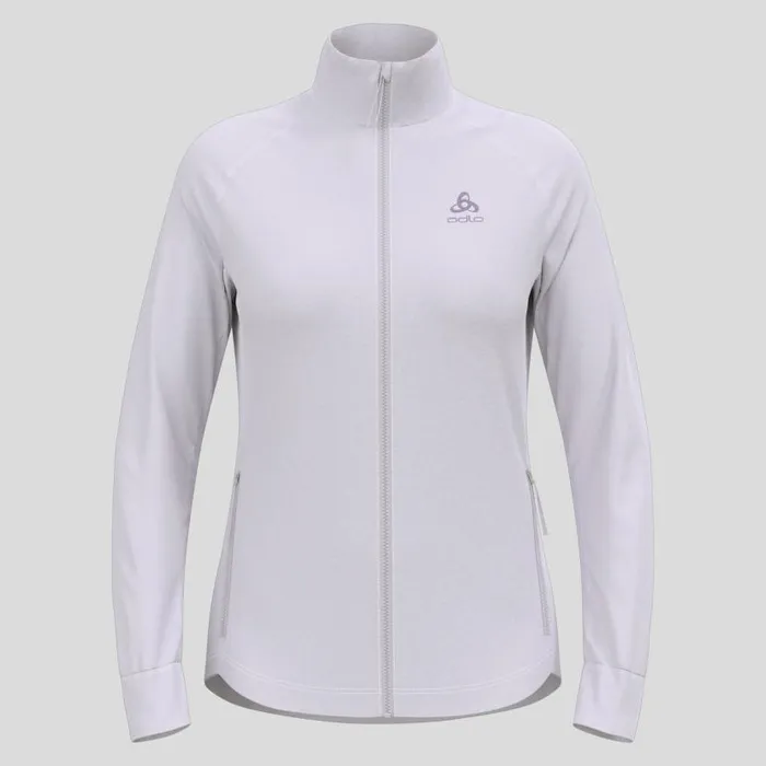 Odlo Mid Layers and Longsleeves The Berra Mid Layer Zip Misty Lilac 8211 Women