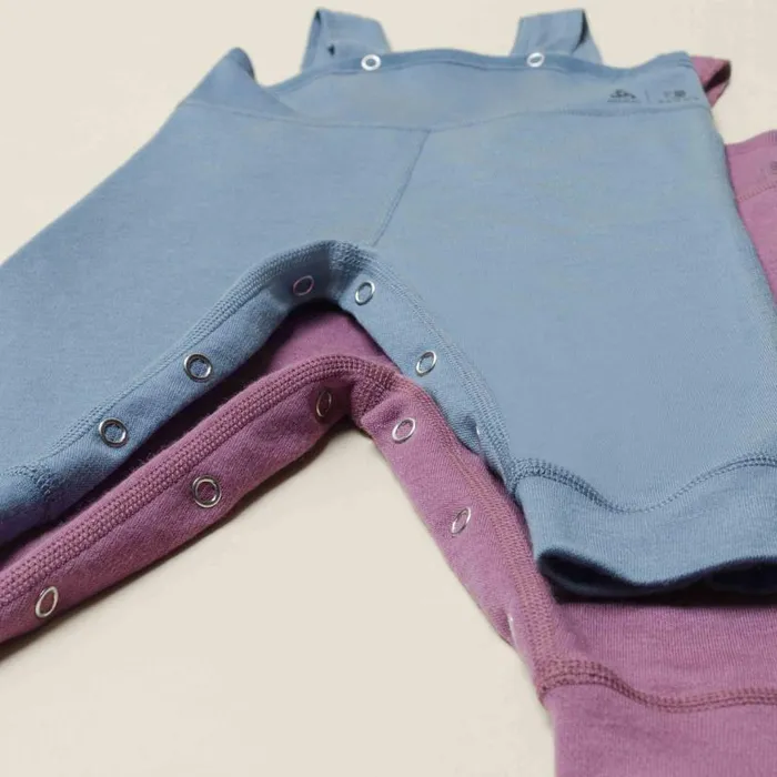 Odlo Mid Layers and Longsleeves The Espeland Merino 200 Overalls Damson 8211 Kids