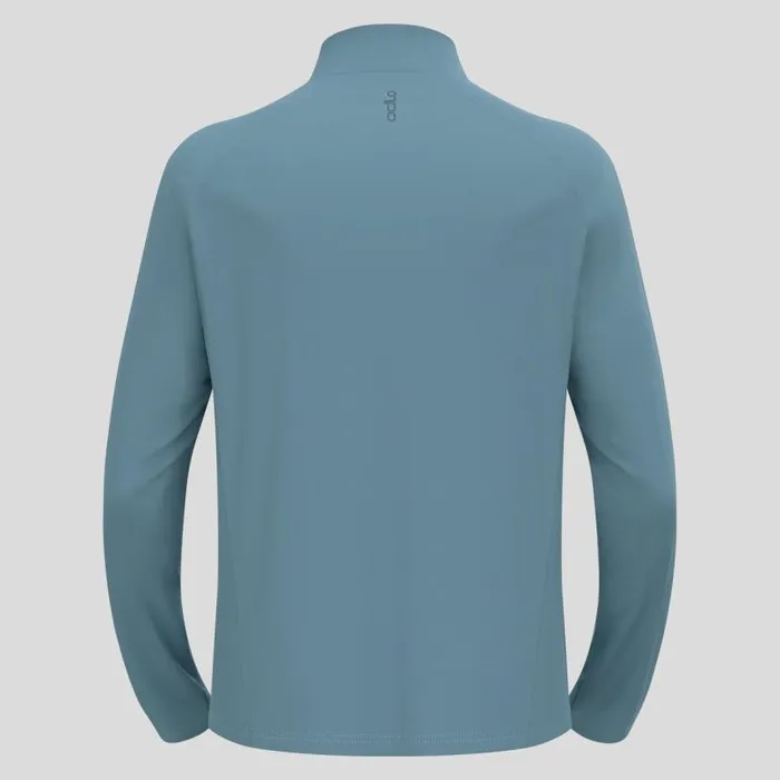 Odlo Mid Layers and Longsleeves The Essentials Ceramiwarm HalfZip Mid Layer Provincial Blue 8211 Men