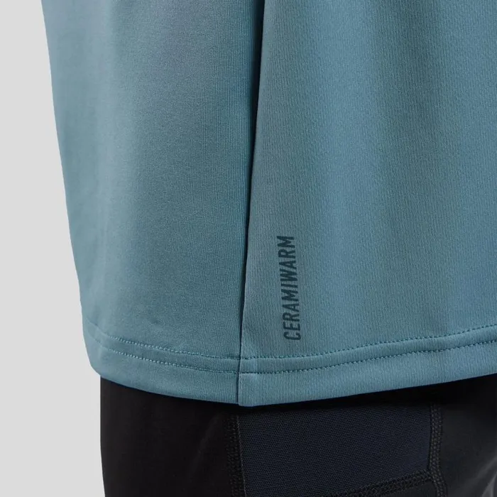 Odlo Mid Layers and Longsleeves The Essentials Ceramiwarm HalfZip Mid Layer Provincial Blue 8211 Men