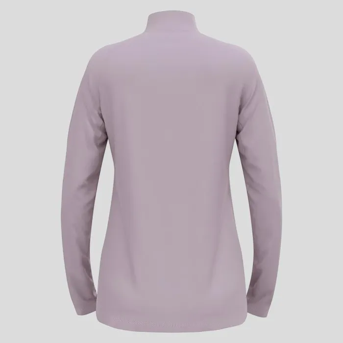 Odlo Mid Layers and Longsleeves The Essentials Light HalfZip Mid Layer Gray Ridge 8211 Women