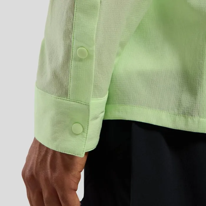 Odlo Mid Layers and Longsleeves The Hyper Contrast Long Sleeve Hiking Shirt Ambrosia 8211 Men