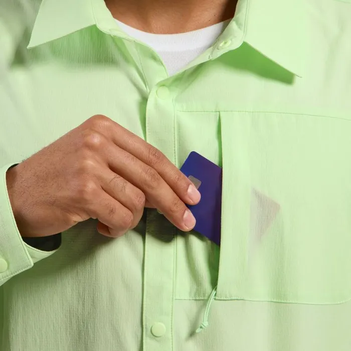 Odlo Mid Layers and Longsleeves The Hyper Contrast Long Sleeve Hiking Shirt Ambrosia 8211 Men