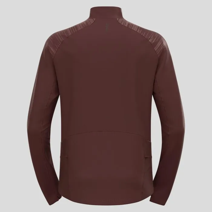 Odlo Mid Layers and Longsleeves The XAlp Ceramiwarm HalfZip Mid Layer Fudge 8211 Men