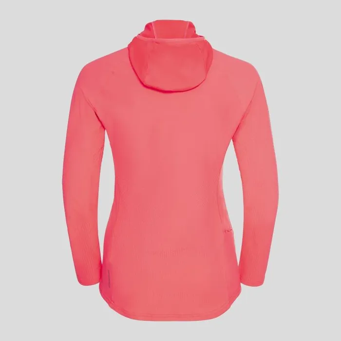 Odlo Mid Layers and Longsleeves The Zeroweight Ceramiwarm Hoody Siesta 8211 Women