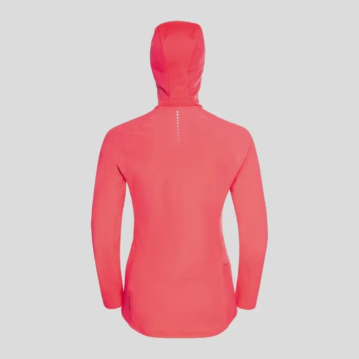 Odlo Mid Layers and Longsleeves The Zeroweight Ceramiwarm Hoody Siesta 8211 Women