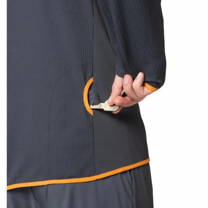 Odlo Mid Layers and Longsleeves The Zeroweight Mid Layer Running HalfZip India Ink 8211 Men