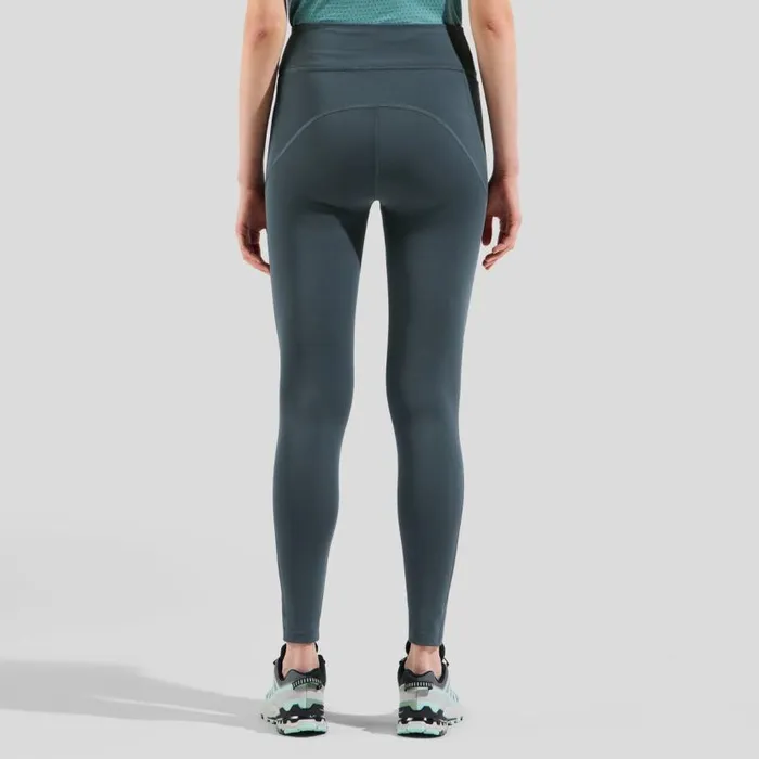 Odlo Pants and Tights The Ascent Lightweight Hiking Tights Dark Slate 8211 Women