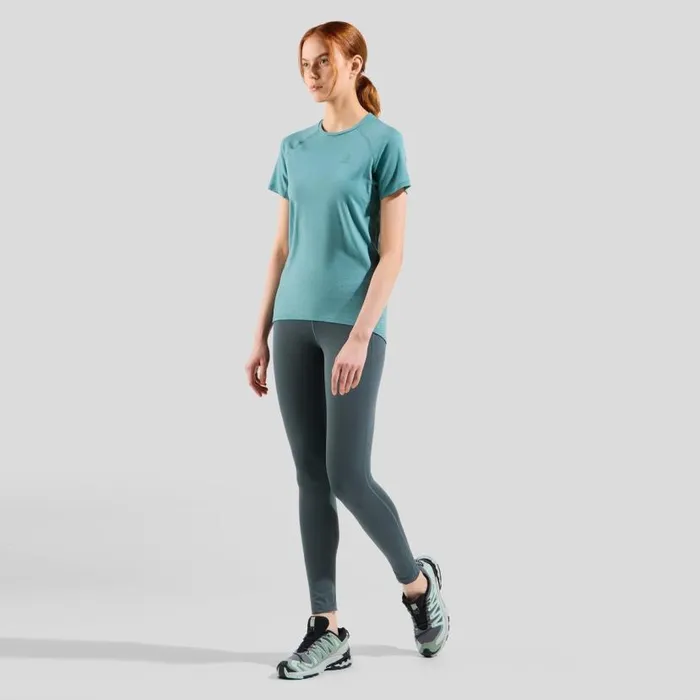 Odlo Pants and Tights The Ascent Lightweight Hiking Tights Dark Slate 8211 Women