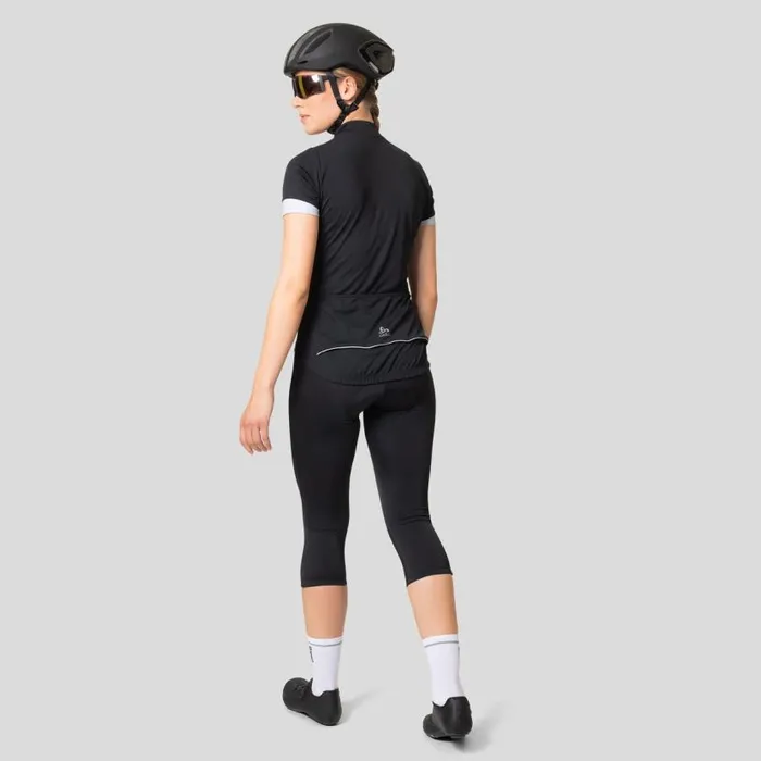 Odlo Pants and Tights The Essentials 34 Length Cycling Tights Black 8211 Women
