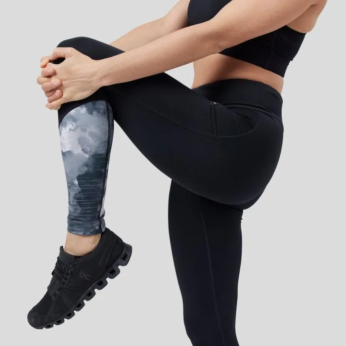 Odlo Pants and Tights The Essentials Print Running And Training Tights Black 8211 Women