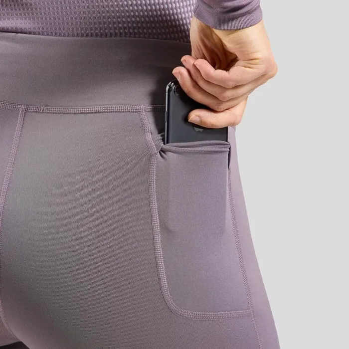 Odlo Pants and Tights The Essentials Running Tights Gray Ridge 8211 Women