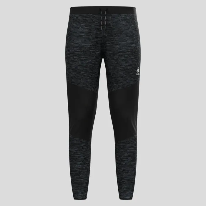 Odlo Pants and Tights The Essentials Thermal Running Tights Black 8211 Men