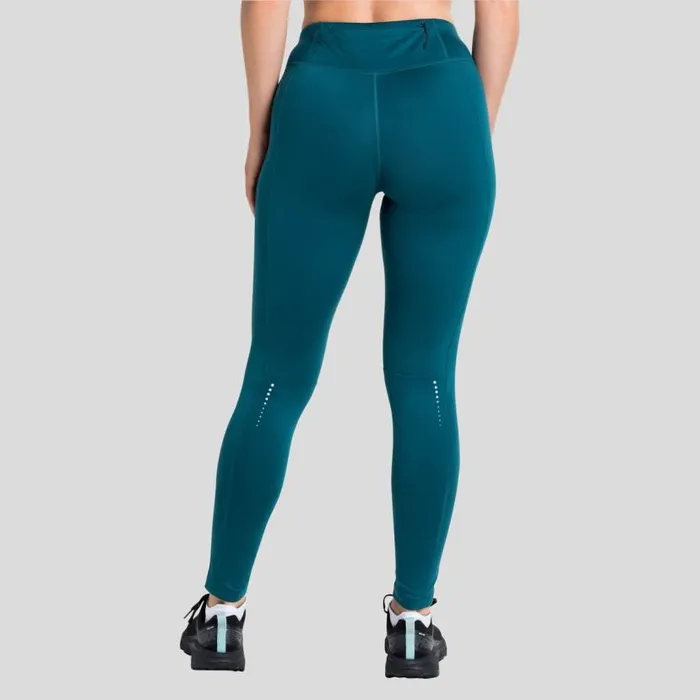Odlo Pants and Tights The Run Easy Yakwarm Tights Submerged 8211 Women