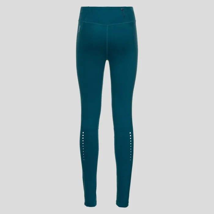 Odlo Pants and Tights The Run Easy Yakwarm Tights Submerged 8211 Women