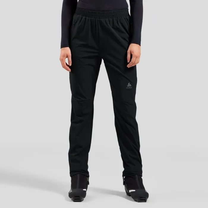 Odlo Pants and Tights The Windbreaker CrossCountry Pants Black 8211 Women
