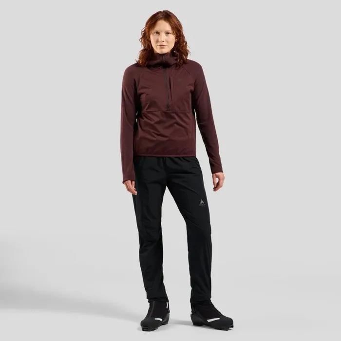 Odlo Pants and Tights The Windbreaker CrossCountry Pants Black 8211 Women