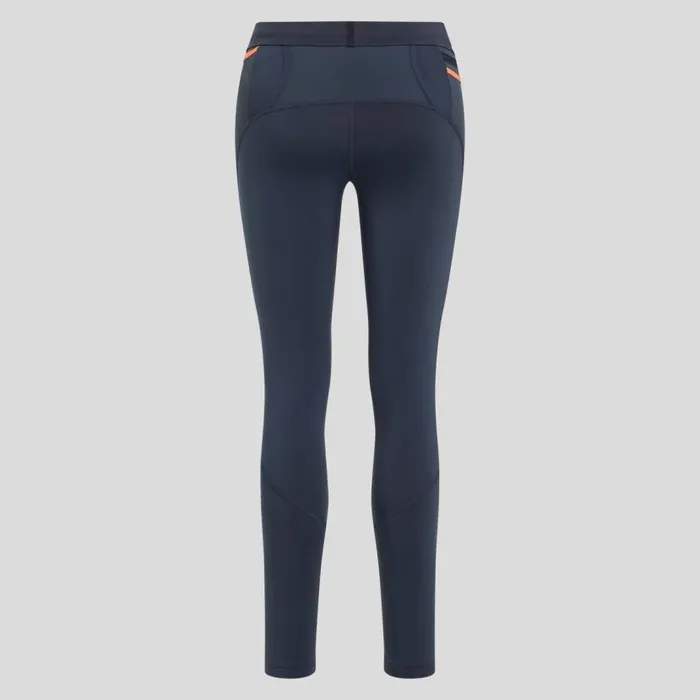 Odlo Pants and Tights The XAlp Winter Running Tights India Ink 8211 Live Wire 8211 Women