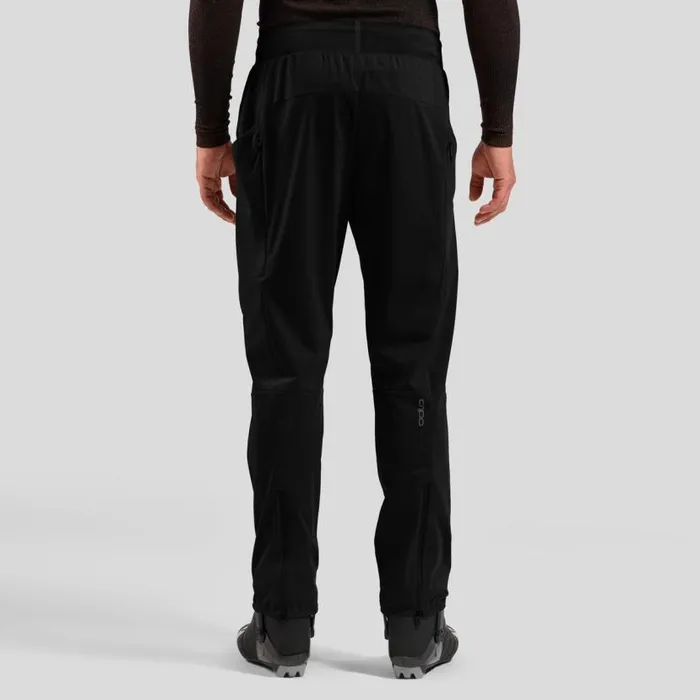 Odlo Pants and Tights The Zeroweight Pro Warm Windproof CrossCountry Pants Black 8211 Men